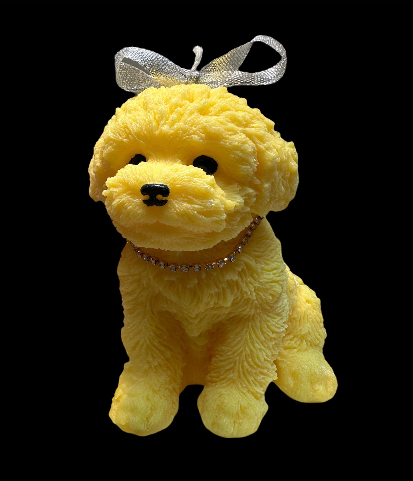 Floral Dog candle