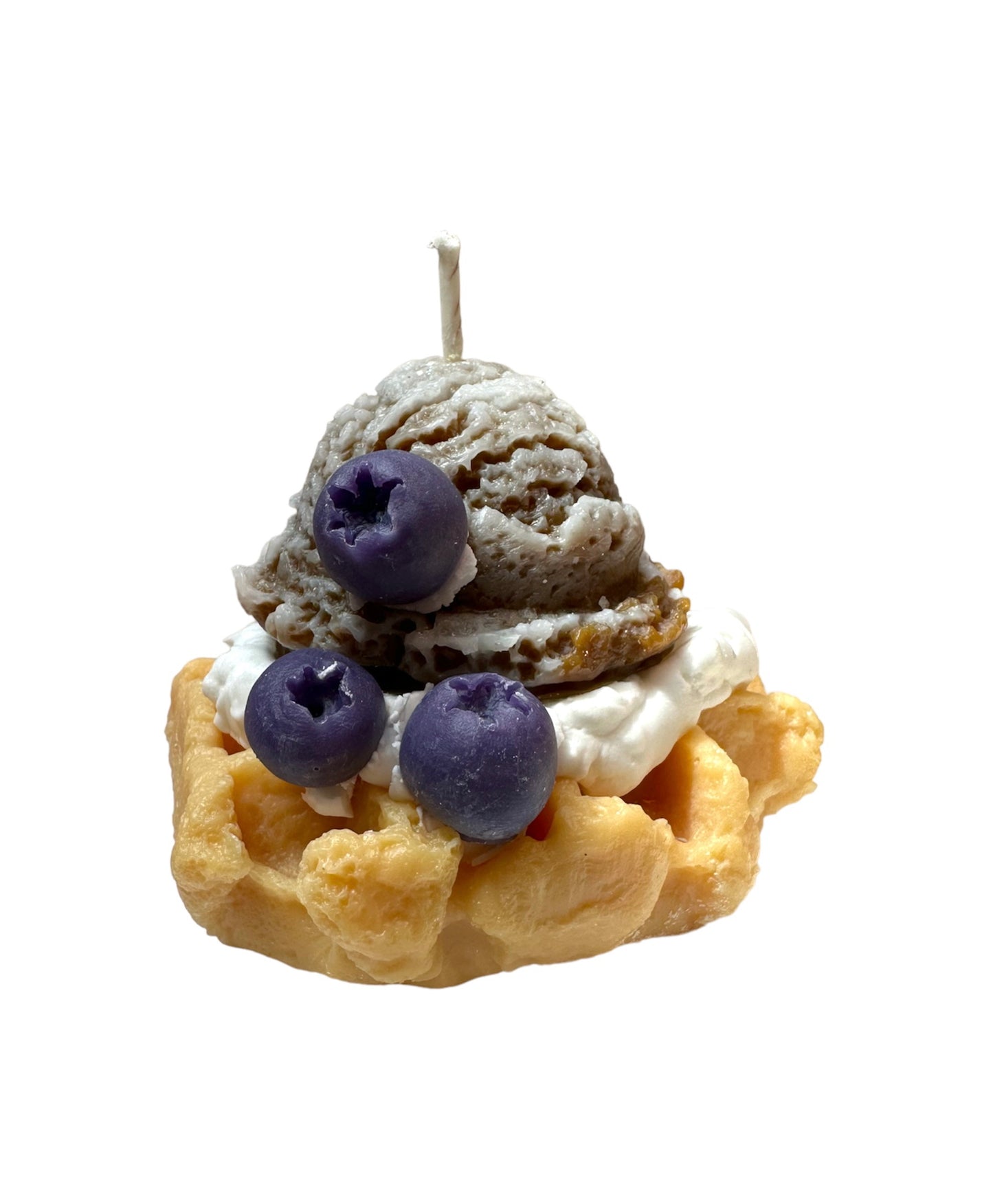 Waffle candles