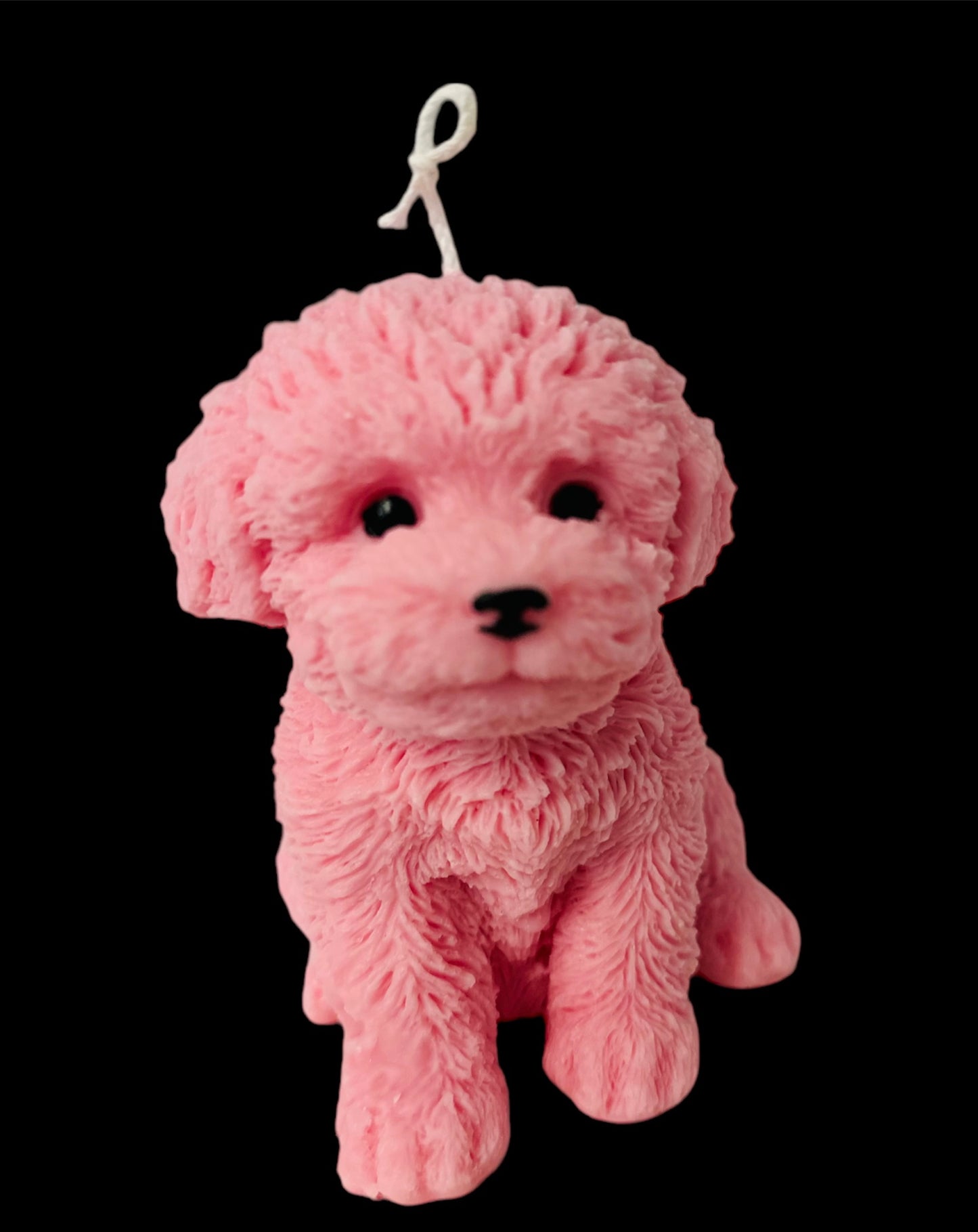 Floral Dog candle