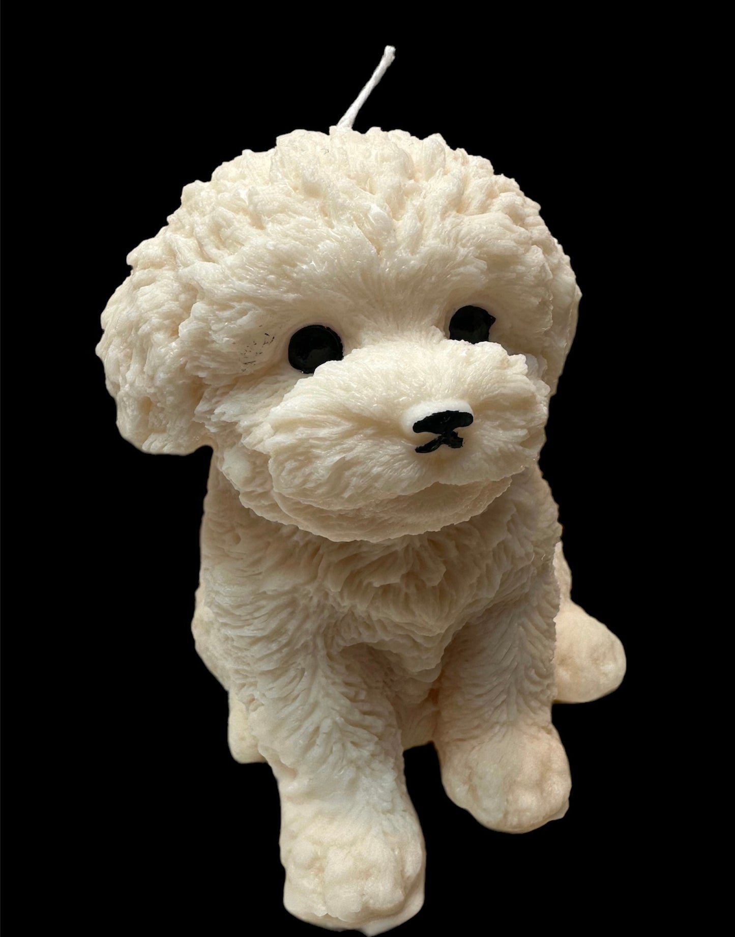 Floral Dog candle