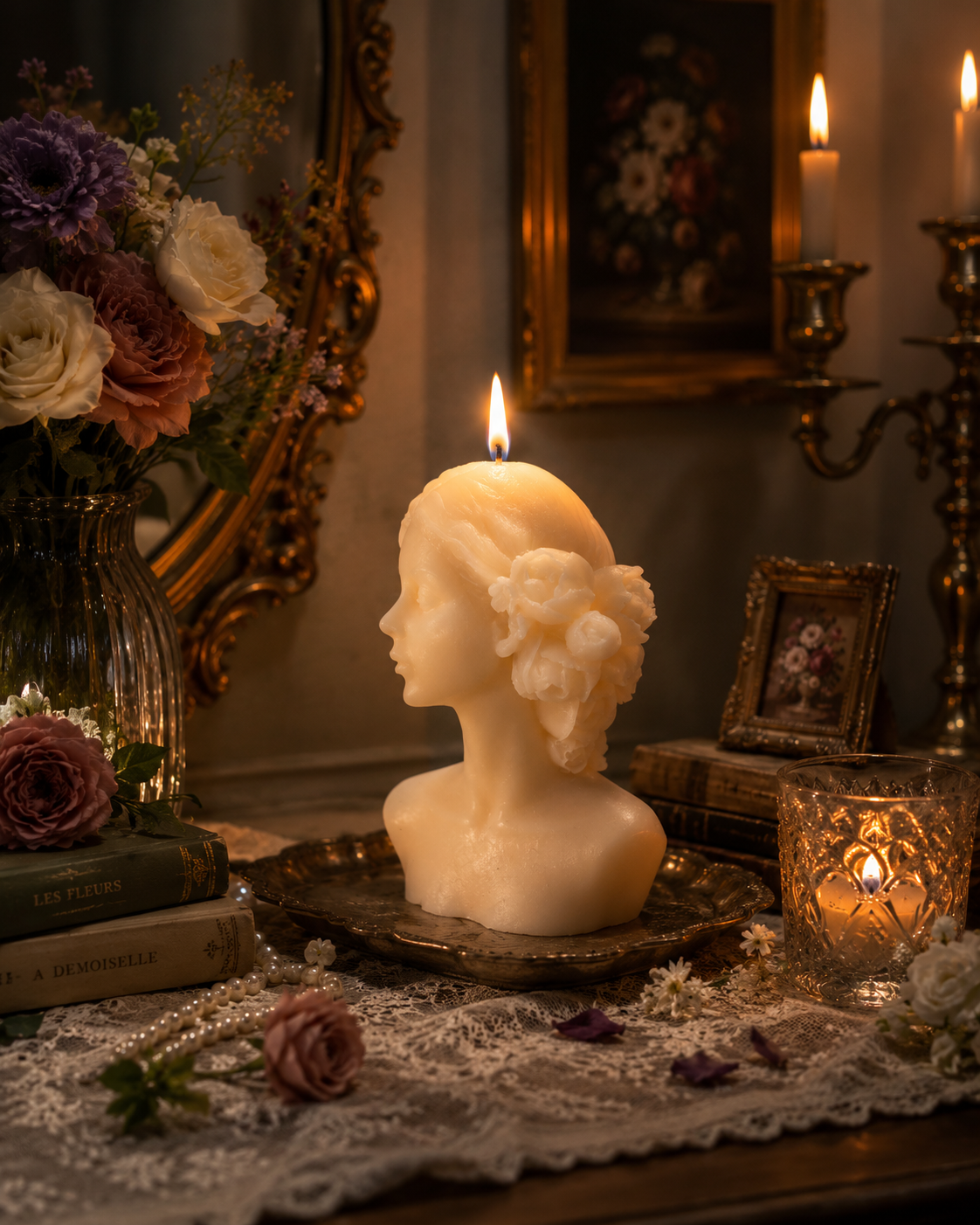 “Divine Muse” Decorative Candle